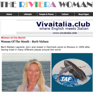 The Riveria Woman, Mai 2016